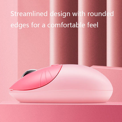 M3 3 Keys Cute Silent Laptop Wireless Mouse, Spec:, Wireless Version (Vitality Pink), Wireless Version (Dream Blue), Wireless Version (Milk Tea), Bluetooth Wireless Version (Milk Tea), Bluetooth Wireless Version (Pink), Bluetooth Wireless Version (Red)...