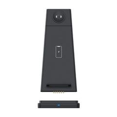 QGeeM QG-WC05 3 In 1 Portable Detachable Wireless Charger, White, Black