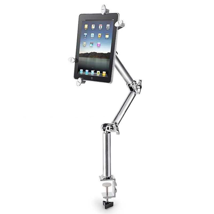 TB-03 Aluminum Alloy Tablet PC Stand Lazy Bedside Desktop Folding Camera Microphone Stand, TB-03