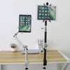 TB-03 Aluminum Alloy Tablet PC Stand Lazy Bedside Desktop Folding Camera Microphone Stand, TB-03