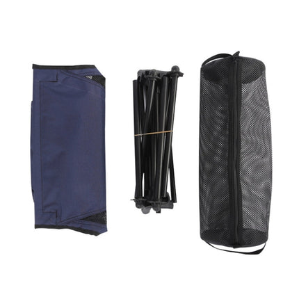 Outdoor Camping Aluminum Alloy Portable Folding Beach Chair, Without Pocket (Blue Gray), With Pocket (Blue Gray), Without Pocket (Dark Gray), With Pocket (Dark Gray)