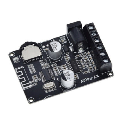 30W/40W Stereo Bluetooth Power Amplifier Plate 12V/24V High Power Digital Power Module, 30W/40W Bare Plate, 30W/40W With Acrylic Shell