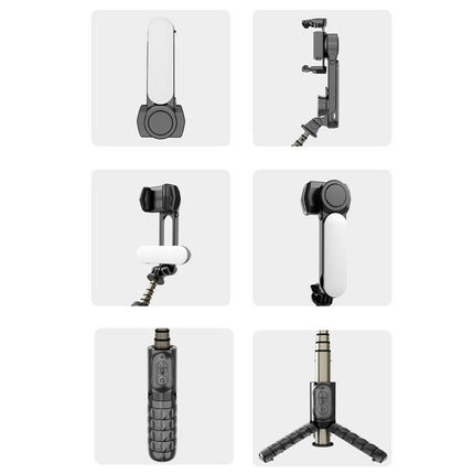 Removable Fill Light Phone Handheld Stabilizer with APP