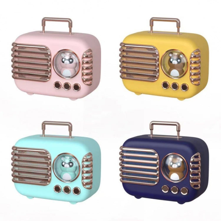 DW09 HD Sound Quality Portable USB Luggage Bluetooth Speaker, Pink, Blue, Yellow, Light Blue