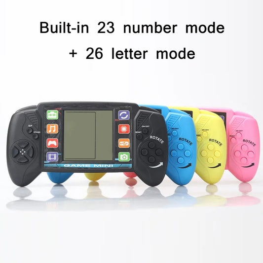 Large Screen Children Handheld Game Console Electronic Toys, Blue, Pink, Black, Yellow