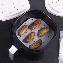Air Fryer Special Paper Pad Grilled Meat Paper Oil Absorbed Paper, Color Random Delivery, Round With Hole (15cm), Round Without Hole (15cm), Round With Hole (16cm), Round Without Hole (16cm), Round With Hole (18cm), Round Without Hole (18cm)�����������...
