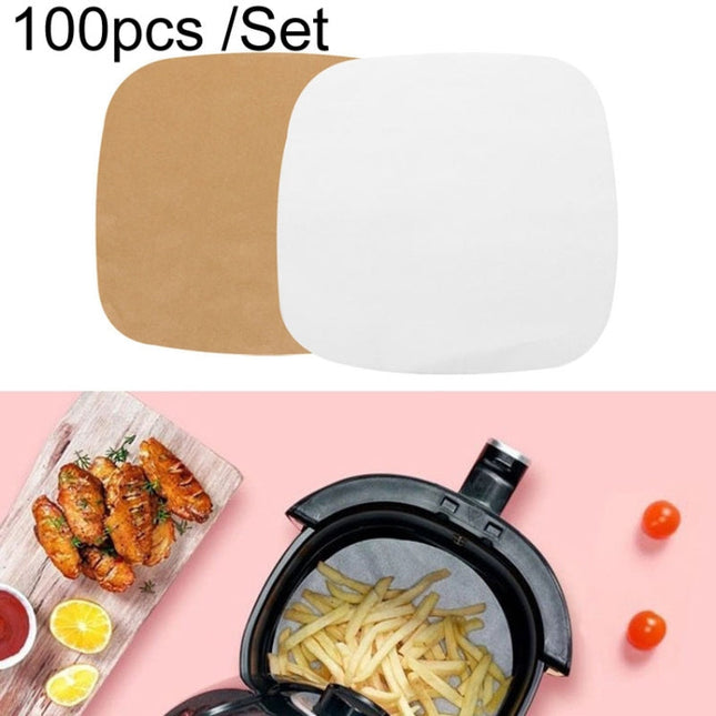 Air Fryer Special Paper Pad Grilled Meat Paper Oil Absorbed Paper, Color Random Delivery, Square Without Hole (21.5cm), Square With Hole (23cm), Square Without Hole (23cm), Square With Hole (24cm), Square Without Hole (24cm), Square With Hole (25cm)   ...