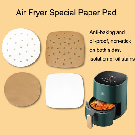 Air Fryer Special Paper Pad Grilled Meat Paper Oil Absorbed Paper, Color Random Delivery, Square Without Hole (21.5cm), Square With Hole (23cm), Square Without Hole (23cm), Square With Hole (24cm), Square Without Hole (24cm), Square With Hole (25cm)���...