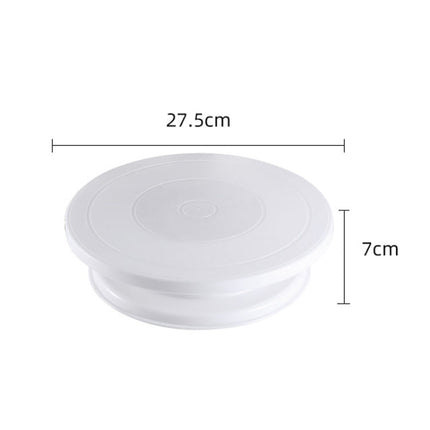 Home Piping Table Cake Turntable, White, Wheat, Blue, Pink