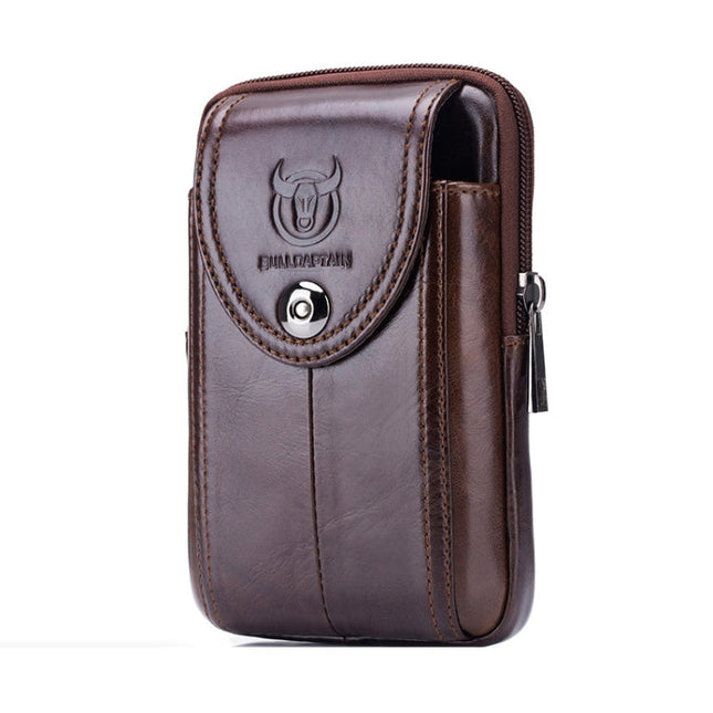 BULL CAPTAIN  Leather Multifunctional Waist Bag For Men, Brown-05, Brown-07, Brown-08, Brown-10, Brown-04, Brown-06, Brown-09, Black-05, Black-07, Black-08, Black-10, Black-04, Black-09