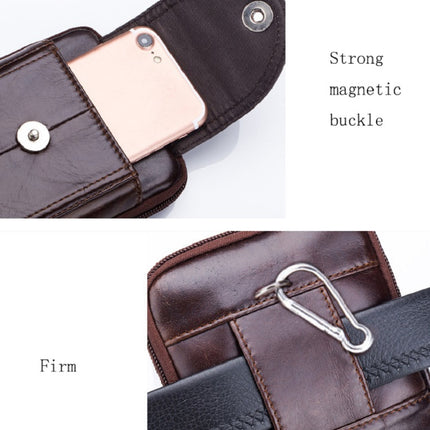 BULL CAPTAIN  Leather Multifunctional Waist Bag For Men, Brown-05, Brown-07, Brown-08, Brown-10, Brown-04, Brown-06, Brown-09, Black-05, Black-07, Black-08, Black-10, Black-04, Black-09