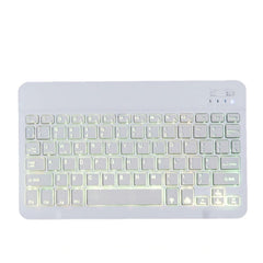 78 Keys 10 Inch RGB Colorful Backlit Bluetooth Keyboard For Mobile Phone / Tablet