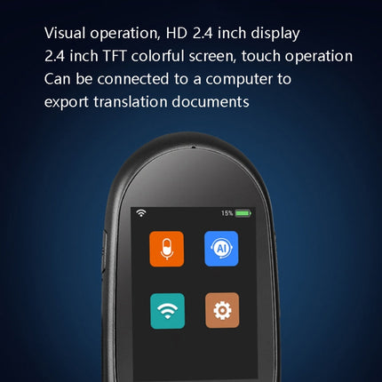 Travel Simultaneous Translator Scanning Recording Intelligent Voice Translator