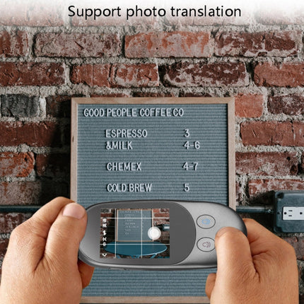 Travel Simultaneous Translator Scanning Recording Intelligent Voice Translator