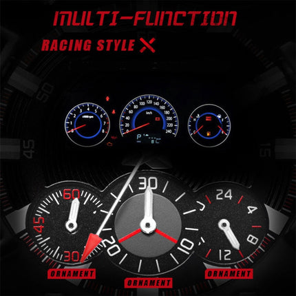 FNGEEN 5225 Multifunctional Waterproof Quartz Watch, Blue Steel Rose Shell Blue Surface, Black Steel Rose Shell Black Surface, Black Steel Black Shell Black Surface, White Steel White Shell Black Surface, Black Steel Black Circle White Surface���������...