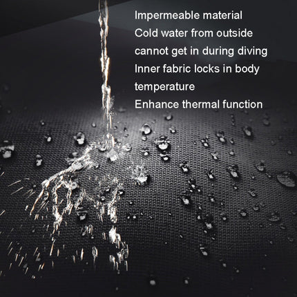 DIVE & SAIL 7mm Split Thick And Keep Warm Long Sleeves Hooded Diving Suit