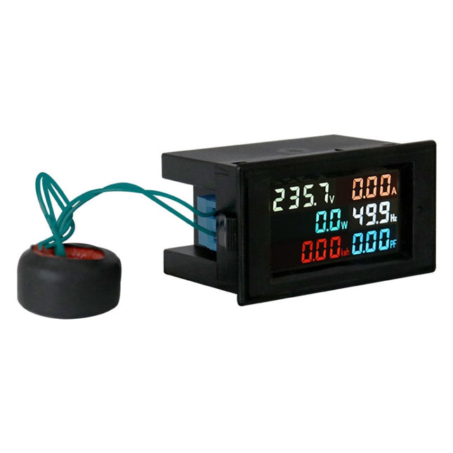 6 in 1 Multifunctional AC Voltage and Current Digital Display Instrument, D69-2058