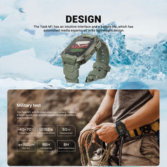 SATM M1 Outdoor Waterproof Bluetooth Smart Watch, SATM M1