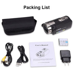 1080P 24MP Foldable Digital Camera