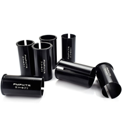 2 PCS FMFXTR Bicycle Seat Tube Reducer Sleeve Conversion Sleeve, Specification:, 27.2mm To 25.4mm, 28.6mm To 25.4mm, 28.6mm To 27.2mm, 30.4mm To 27.2mm, 30.8mm To 27.2mm, 31.6mm To 27.2mm, 33.9mm To 27.2mm, 33.9mm To 31.6mm