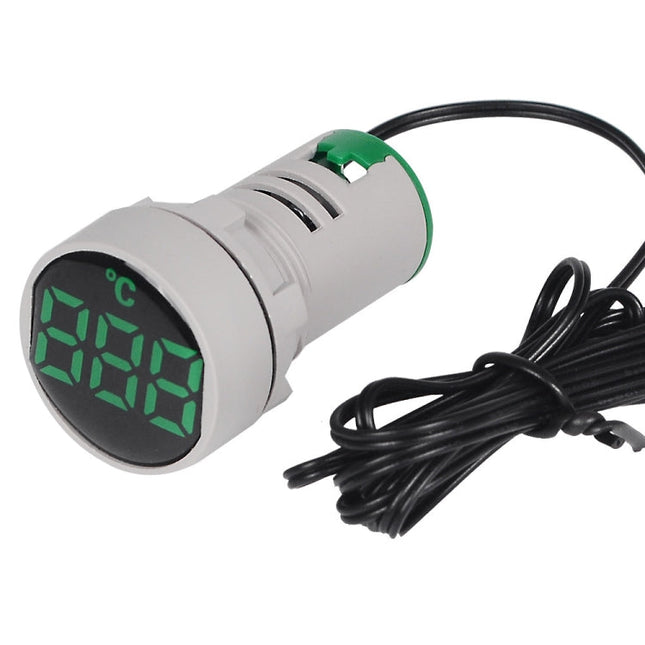 SINOTIMER -20-199 Degrees Celsius Small Temperature Display Indicator, ST16C-03 Blue, ST16C-04 Green, ST16C-05 Yellow, ST16C-01 Red, ST16C-02 White
