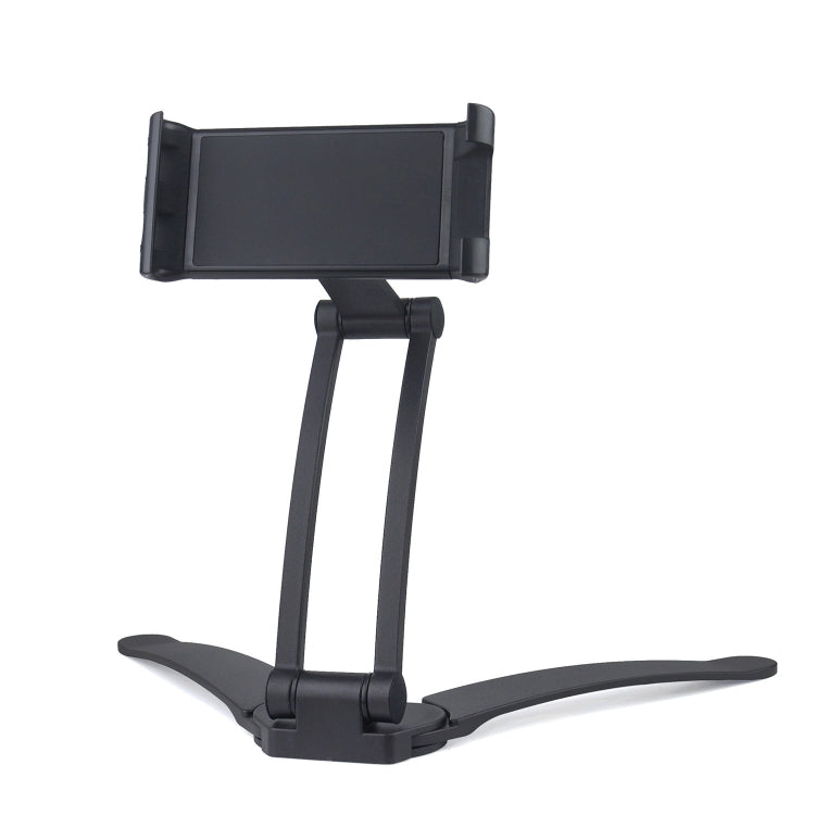 PB-41E Desktop Phone Tablet Lazy Folding Stand, Black, Silver