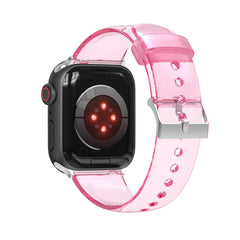 TPU Fuel Injection Watch Band, For Apple Watch Series 38mm/40mm/41mm, For Apple Watch Series 42mm/44mm/45mm