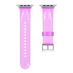 TPU Fuel Injection Watch Band, For Apple Watch Series 38mm/40mm/41mm, For Apple Watch Series 42mm/44mm/45mm