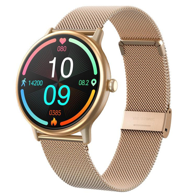 LOANIY Y86 1.43 Inch Heart Rate Monitoring Smart Bluetooth Watch, Pink, Black, Silver Gray, Gold Steel, Black Steel, Silver Steel