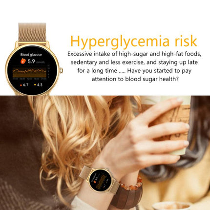 LOANIY Y86 1.43 Inch Heart Rate Monitoring Smart Bluetooth Watch, Pink, Black, Silver Gray, Gold Steel, Black Steel, Silver Steel