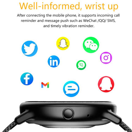 LOANIY Y86 1.43 Inch Heart Rate Monitoring Smart Bluetooth Watch, Pink, Black, Silver Gray, Gold Steel, Black Steel, Silver Steel