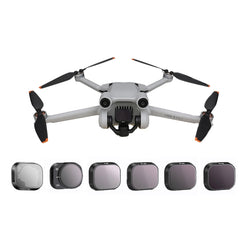 RCSTQ Aluminum Alloy Adjustable Filter Accessories for DJI Mini 3 Pro,Style: UV+CPL+ND8+ND16+ND32+ND64 6 In 1, CPL, ND8, ND16, ND32, ND64, 4 In 1 Set, 6 In 1 Set