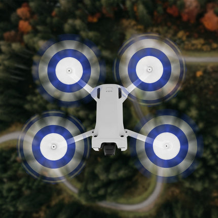 8 PCS 6030F Double Sided Colorful Low Noise Wing Propellers For DJI Mini 4 Pro/Mini 3 Pro, Color: Orange Tip