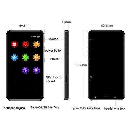WIFI Game E-Book Touch Screen Bluetooth Mini Tablet MP3/MP4/MP5, TF Capacity:, 0GB, 4GB, 8GB, 16GB, 32GB, 128GB