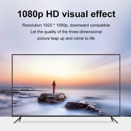 HDMI Female To VGA Male With Audio Adapter Computer Monitor TV Projector Converter, White, Gold, Black