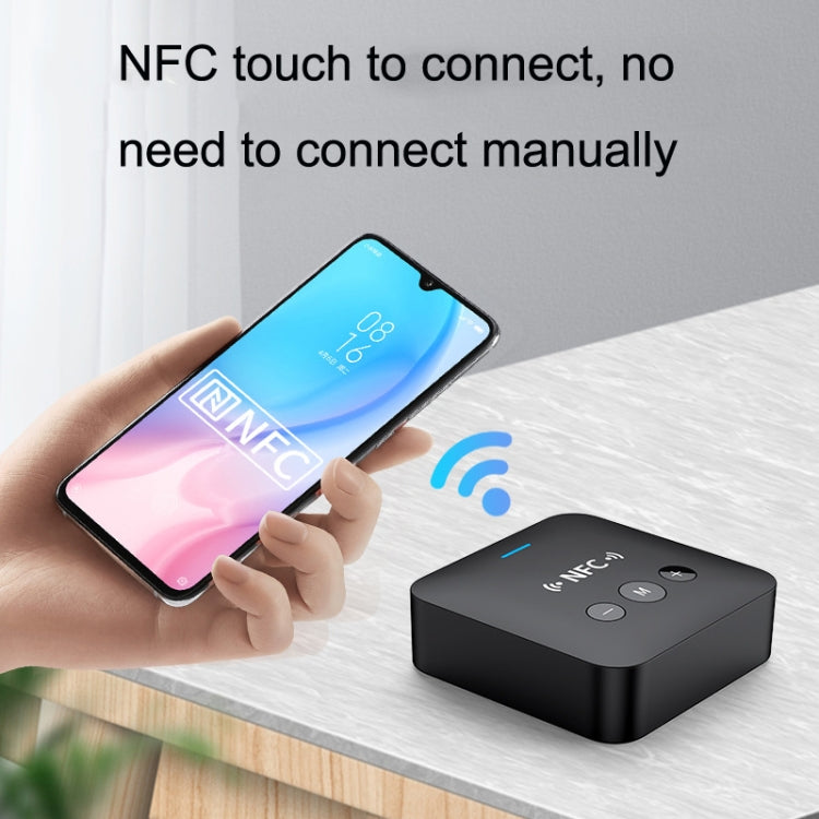 AFK-A10 NFC Bluetooth Receiver Transmitter AUX Car Speaker Receiver