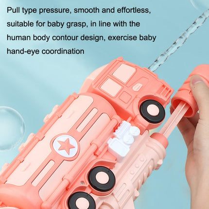 Hildren Pumping Water Play Device Summer Beach Outdoor Water Toys, Style:, Straight Pump Train (Blue), Straight Pump Train (Pink), Engineering Car (Blue), Engineering Car (Red), Engineering Car  (Yellow), Oil Tanker (Blue), Oil Tanker (Pink)�����������...