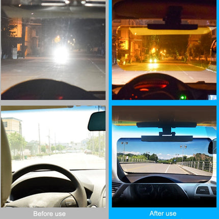 SHUNWEI Car Anti High Beam Visor Night Vision Glasses, Style:, Day and Night Use, Large Daily Use, Medium Daily Use