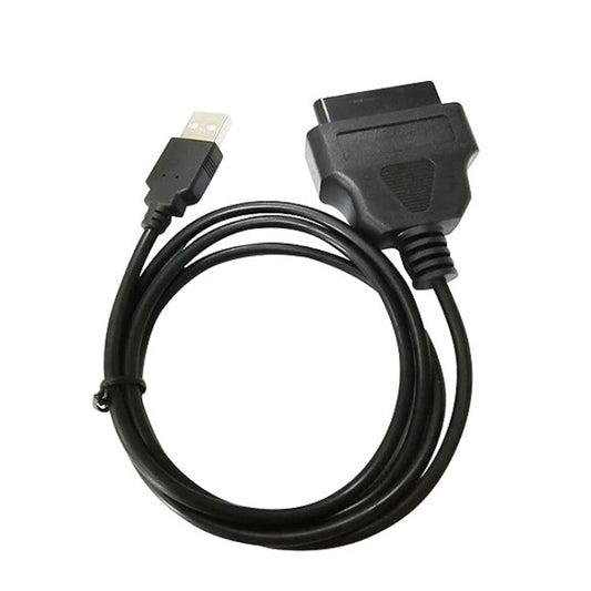 16PIN USB AM To OBD2 Female Conversion Cable Car Computer Diagnostic Cable, 16PIN