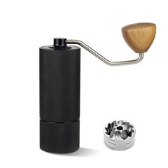 CNC Stainless Steel Hand Crank Coffee Bean Grinder