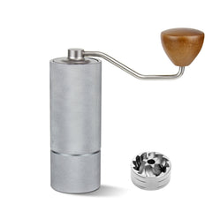 CNC Stainless Steel Hand Crank Coffee Bean Grinder