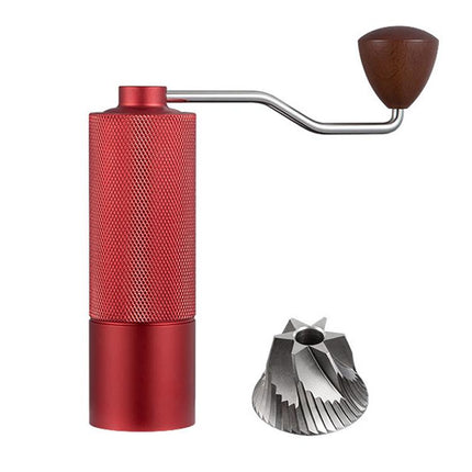 CNC Stainless Steel Hand Crank Coffee Bean Grinder