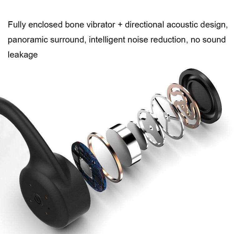 X5 Magnetic Charging Bone Conduction Bluetooth Earphone