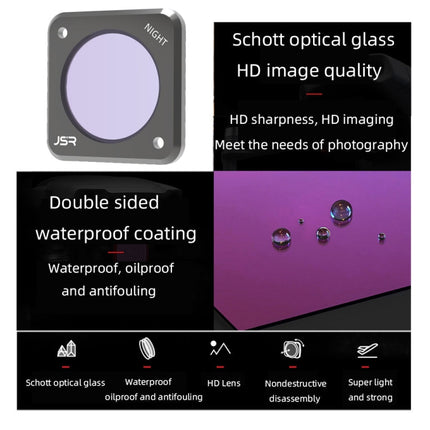 JUNESTAR Action Camera Filters For DJI Action 2,Style:, ND4, ND8, ND16, ND32, ND64, ND1000, ND8PL, Macro 10X, Night, CS-3IN1, CS-4in1, CS-4in1 (NDPL), CS-6IN1, CS-8in1