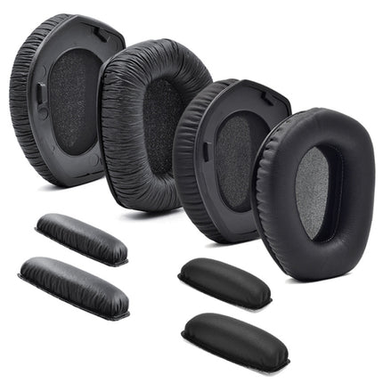 2 PCS Headphone Head Beam Protection Pad, For Sennheiser HDR RS165 175 (Frog Leather), For Sennheiser HDR RS185 (Frog Leather), For Sennheiser HDR RS165 175 (Protein Skin )