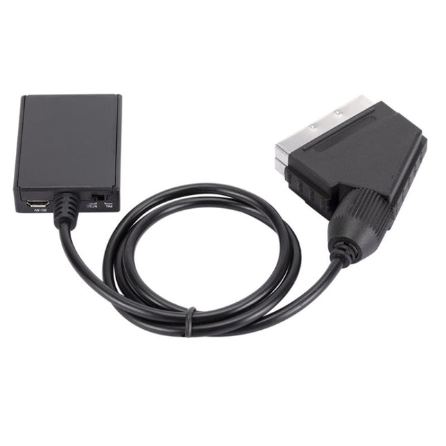 HDMI To Scart Converter 1080p HD Video Adapter, HDMI to SCART 1080P