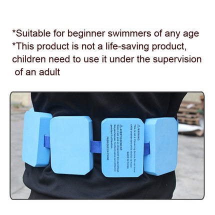 EVA Training Pool Foam Belt Adjustable Back Floating Foam Swimming Floating Waistband, Swimming Floating Waistband