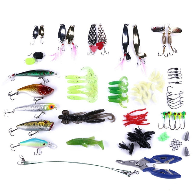 HENGJIA Sea Bass Fake Soft Bait Fishing Gear Accessories Freshwater Bait