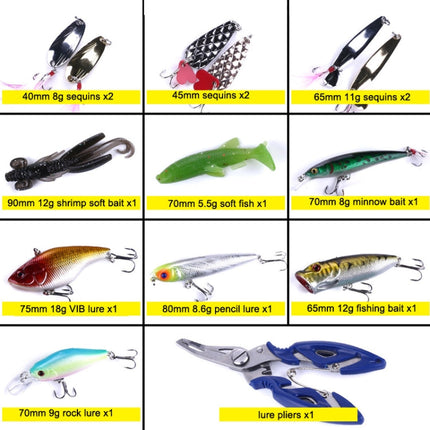 HENGJIA Sea Bass Fake Soft Bait Fishing Gear Accessories Freshwater Bait