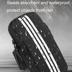 Outdoor Sports Running Mobile Phone Arm Bag Fitness Wrist Bag, Blue, Black, Orange, Grey, Pink